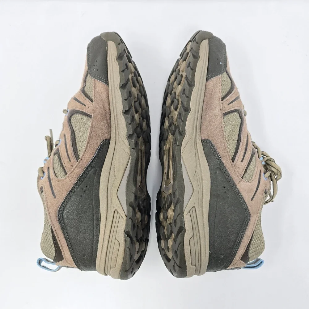 New Balance WW759BRS Brown Suede Country Walking Shoes Womens 9.5 D Wide ABZORB